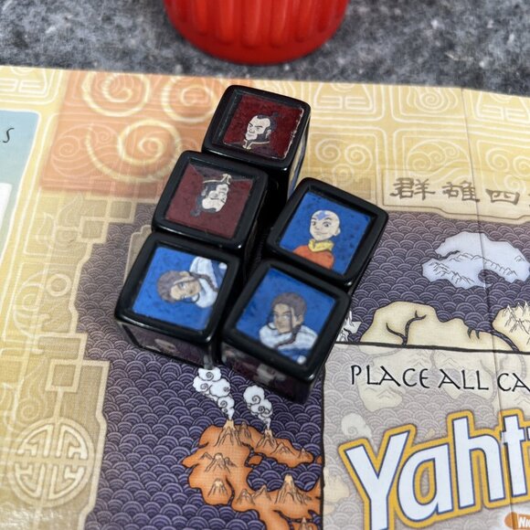 Rare Avatar The Last Airbender Yahtzee 2006 - 100% Complete Nickelodeon Jr Game - Picture 6 of 7